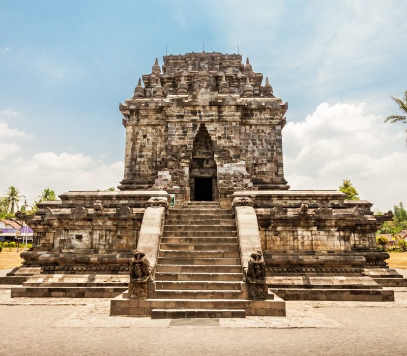 Mendut,Is,A,Buddhist,Temple,Located,Near,Borobudur,Temple,In
