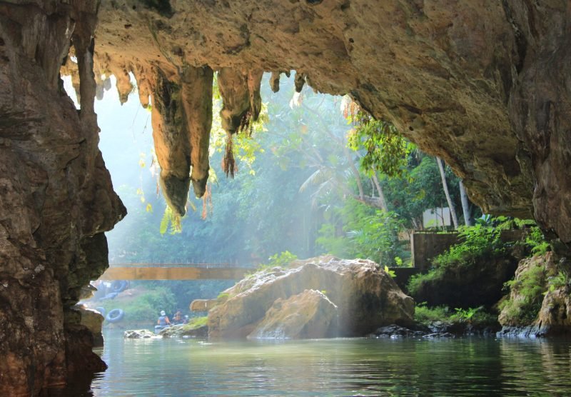 Entrance to the pindul cave