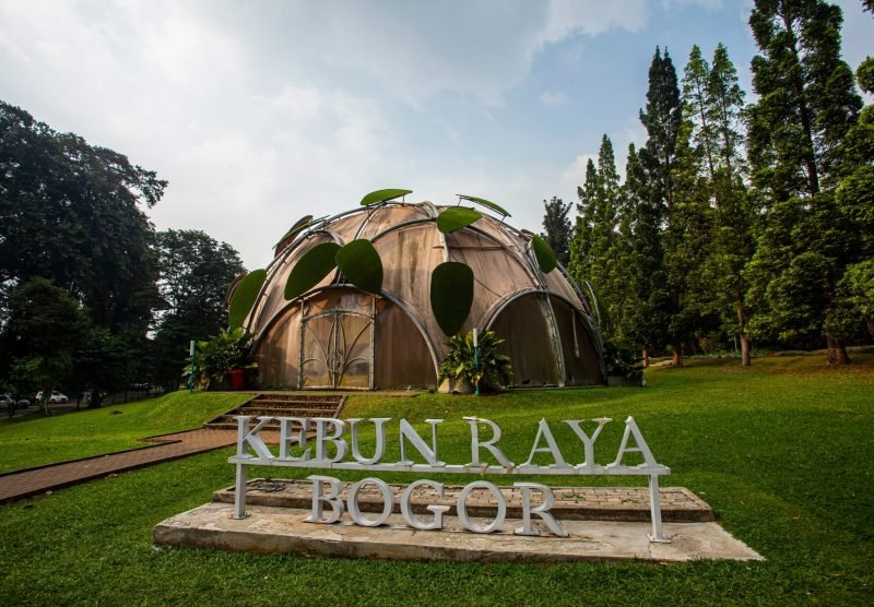 Bogor-indonesia,,09-03-2021:,Ecodome,In,Bogor,Botanical,Gardens,(kebun,Raya,Bogor),